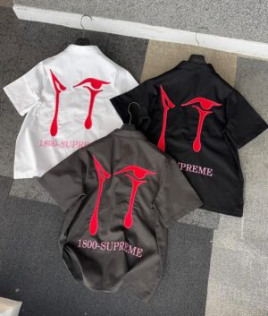 1800-SUPREME Designer Shirts – Bold Streetwear Statement